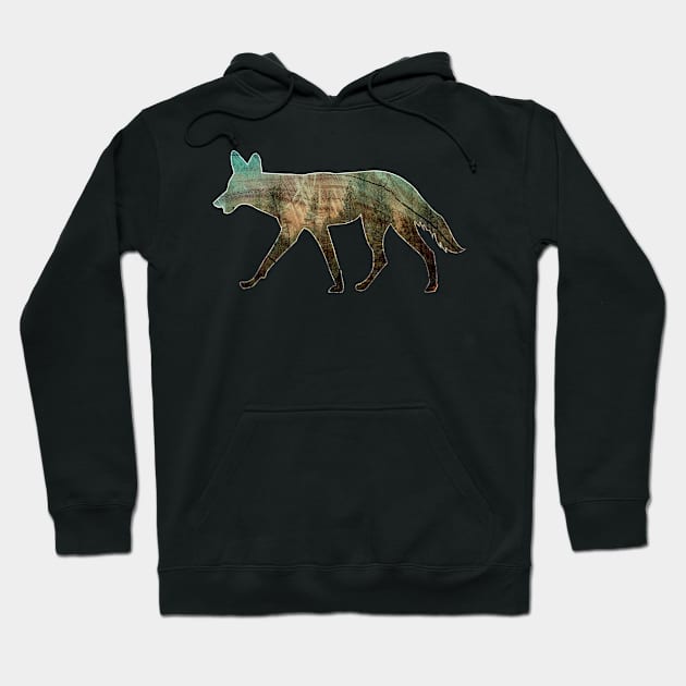 Coyote Wilderness Hoodie by MerchFrontier